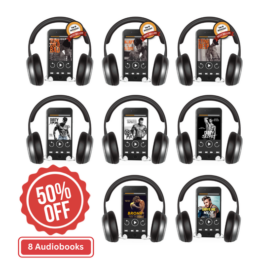 The Ultimate Bad Boy Steamy Romance 8 Audiobook Bundle