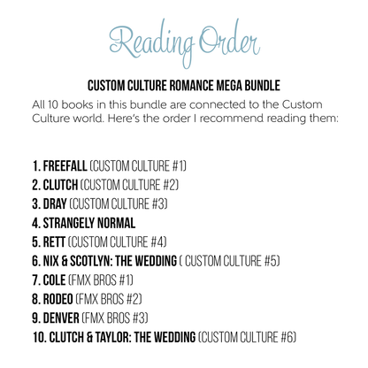 Custom Culture Romance MEGA Bundle